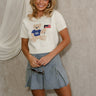 Brynn USA Teddy Bear Cream Sweater- front view