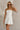 Jessica Cream Scallop Strapless Mini Dress- frontal side view