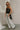 Faye Black & White Polka Dot Sash Tank- full body side view