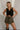 Marie Black Scallop Front Tie Vest- front view
