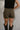 Rhea Cheetah Denim Skort- back view