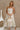 Daniella Cream Multi Floral Scallop Midi Dress- top front view
