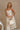 Daniella Cream Multi Floral Scallop Midi Dress- front side view