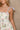 Daniella Cream Multi Floral Scallop Midi Dress- side front view