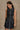 Raven Navy & White Belted Mini Dress- front view