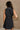 Raven Navy & White Belted Mini Dress- back view