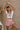 Bristol Red & White Stripe Denim Shorts- top front view