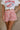 Bristol Red & White Stripe Denim Shorts- front view