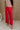 Jenna Red Wide Leg Pants - lower body front view