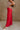 Jenna Red Wide Leg Pants - lower body side view