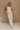 Veronica Cream Crochet Linen Tank Top - full body front view