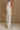 Veronica Cream Crochet Linen Pants - lower body side view
