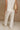 Veronica Cream Crochet Linen Pants - lower body back view