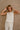 Veronica Cream Crochet Linen Tank Top - front view (tucked)