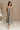 Madison Olive Pleated Midi Dress - full front view