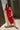 Bianca Red Knit Sleeveless Midi Dress - full body front view