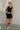 Penny Black Scalloped Shorts - full body view