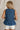 Charlotte Blue Scallop Print Tank Top - back