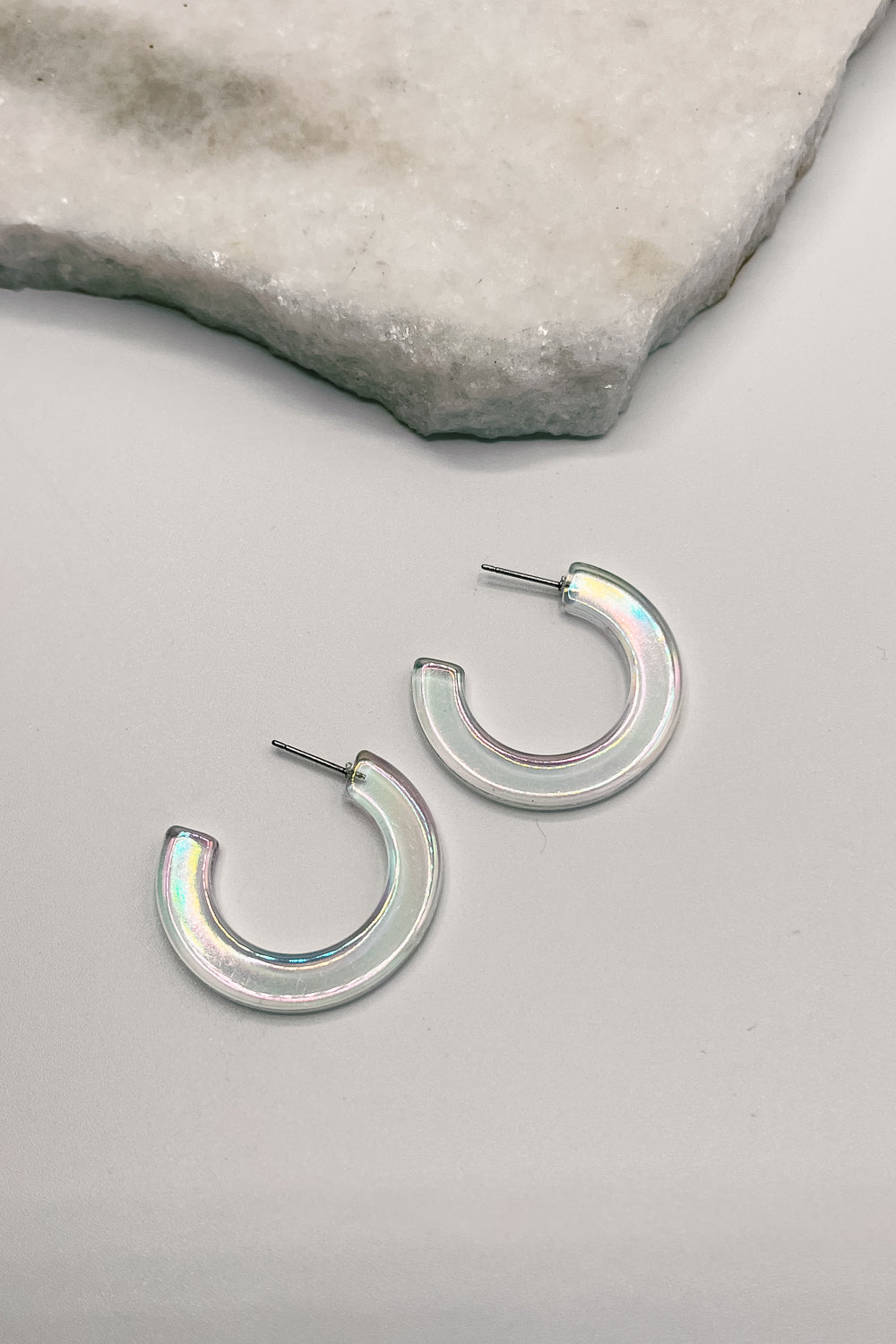 The Iris hoops are shown lying flat. 