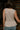 Erika Taupe Knit Peplum Tank Top - close back view