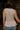 Erika Taupe Knit Peplum Tank Top - close back view