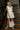 Tabitha Cream Denim Ruffle Mini Dress - full body front view