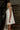 Tabitha Cream Denim Ruffle Mini Dress - frontal side view