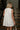 Tabitha Cream Denim Ruffle Mini Dress - back 