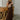 Bianca Brown Knit Sleeveless Midi Dress - full body front view