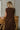 Bianca Brown Knit Sleeveless Midi Dress - upper body back view