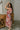 Camilla Multi Floral Ruffle Midi Dress - full body side view