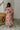 Camilla Multi Floral Ruffle Midi Dress - full body back view