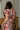 Camilla Multi Floral Ruffle Midi Dress - upper body back view