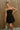 Ramona Black Strapless Mini Dress - front view