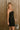 Ramona Black Strapless Mini Dress - side view