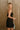 Ramona Black Strapless Mini Dress - side