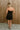 Ramona Black Strapless Mini Dress - full body back view