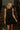 Winnie Black Drop Waist Ruffle Mini Dress - front view