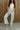 Billie Blue & White Striped Denim Pants - front