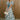 Farrah Teal Multi Floral Puff Sleeve Midi Dress - full body front view