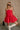 Kelly Red Drop Waist Sleeveless Mini Dress - front view
