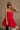 Kelly Red Drop Waist Sleeveless Mini Dress - front