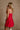 Kelly Red Drop Waist Sleeveless Mini Dress - side