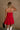 Kelly Red Drop Waist Sleeveless Mini Dress - back