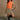 Cassandra Leopard Print Denim Skort - full body front view