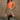 Cassandra Leopard Print Denim Skort - full body front view