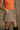 Cassandra Leopard Print Denim Skort - frontal side view