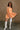 Kelly Orange Drop Waist Sleeveless Mini Dress - full body front view
