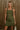 Claudia Olive Buckle Strap Mini Dress - front 