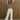 Mariah Cream Denim Pants - full body front view